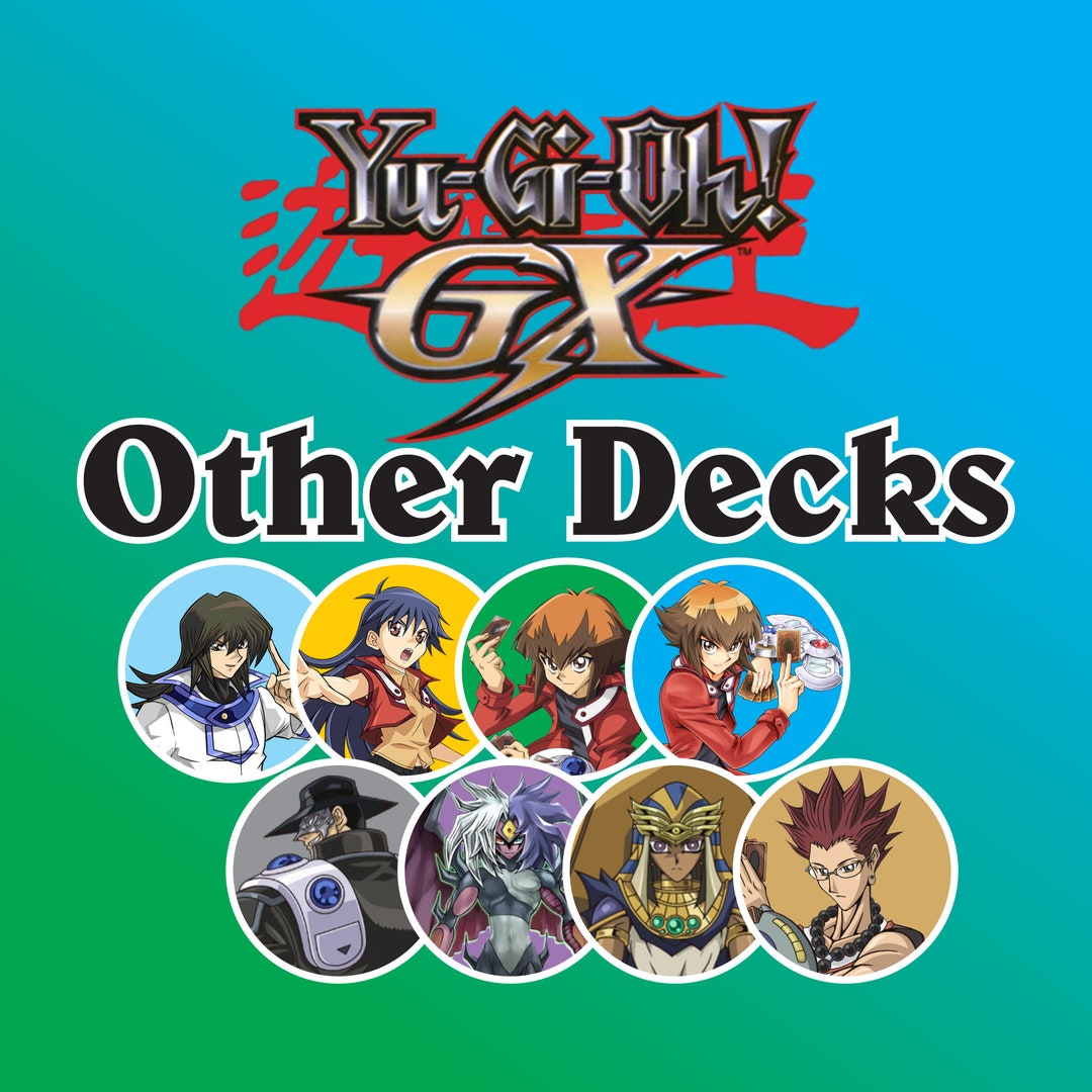 Yugioh Gx Fanfiction Jaden Has A Different Deck Yugioh Decks GX: Jaden Yuki Atticus Rhodes Blair Yubel - Etsy Australia