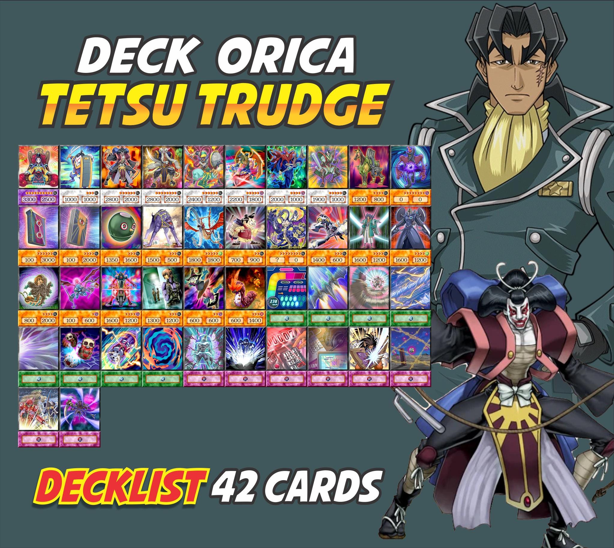 Tetsu Trudge Deck Anime (40 Cards +18 Rare) Playmat & Deckbox - Etsy
