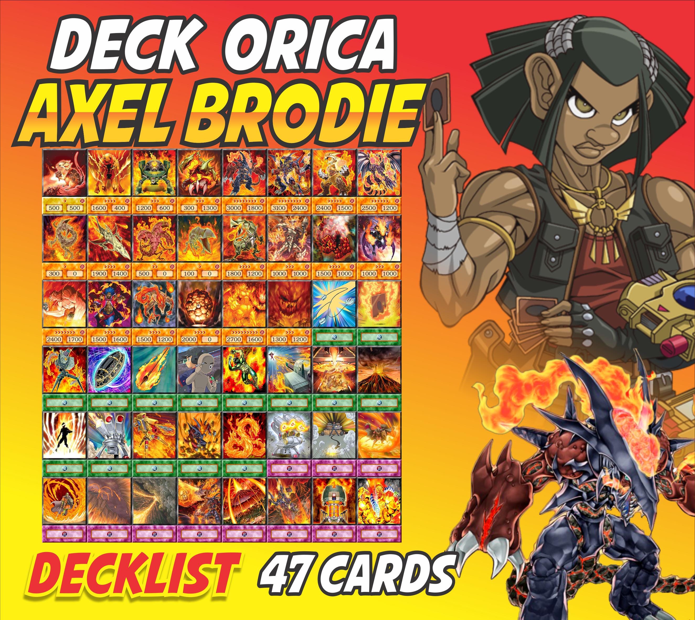 yugioh axel deck Amazon.com: Complete Custom Deck for Yu-Gi-Oh! GX main image 0