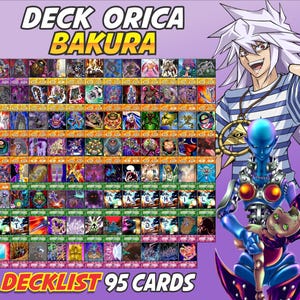 Bakura Deck Anime (90 Cards +27 Rare) Playmat & Deckbox