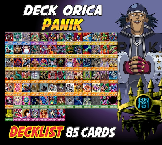 Panik Deck Anime (80 Cards +27 Rare) Playmat & Deckbox Ygo - Etsy
