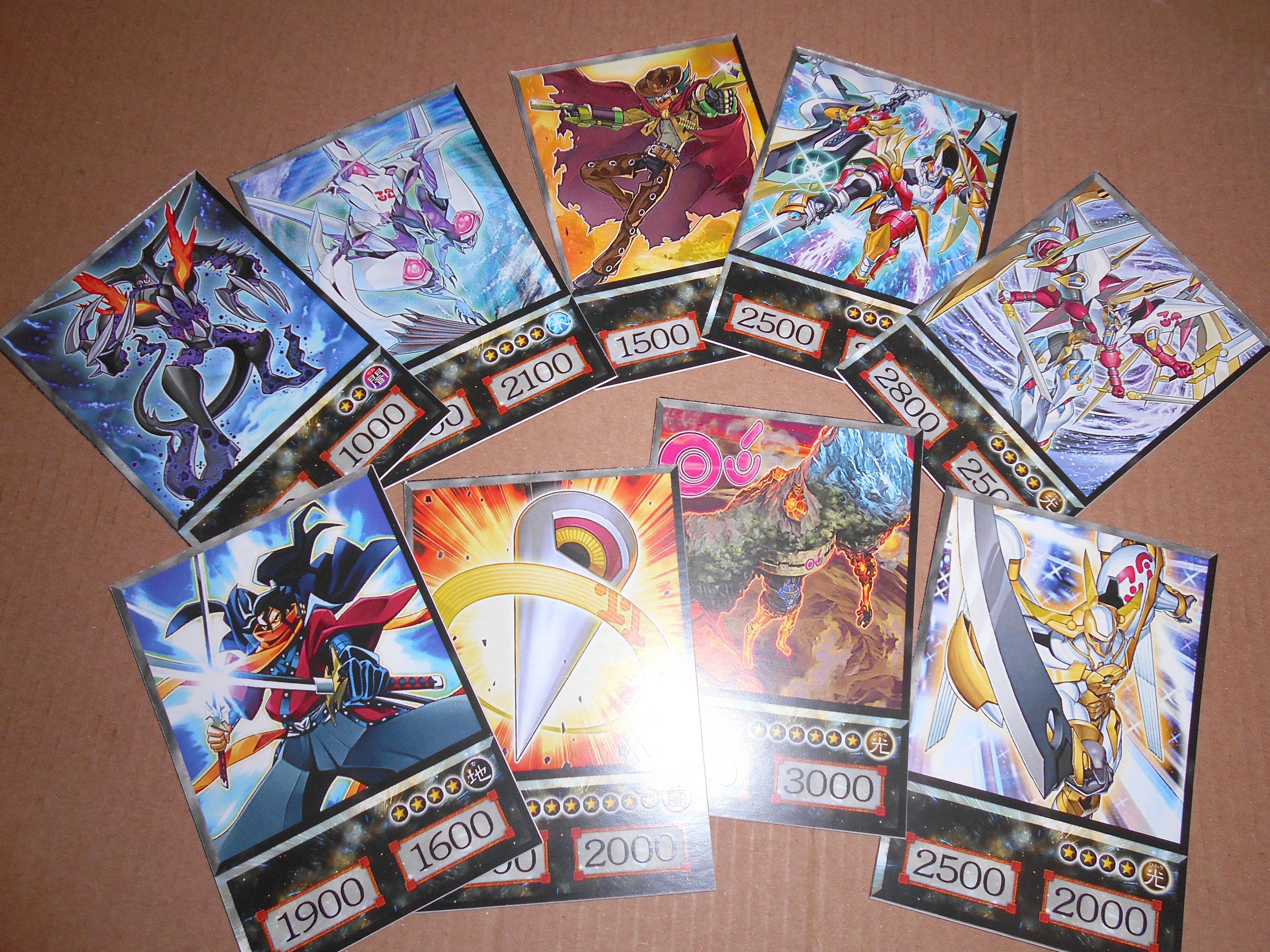 Yuma Tsukumo Deck Anime (290 Cards +18 Rare) Playmat & Deckbox - Etsy