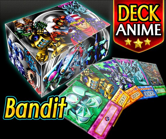 Bandit Keith Deck Anime (120 Cards +27 Rare) Playmat & Deckbox Ygo