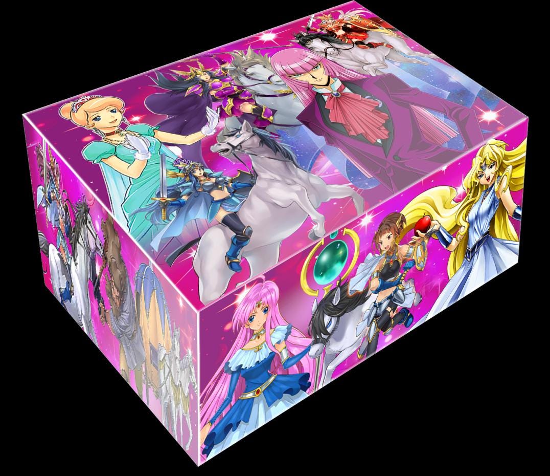 Zigfried Deck Anime (60 Cards +27 Rare) Playmat & Deckbox Ygo - Etsy