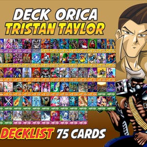 Tristan Taylor Deck Anime (70 Cards +27 Rare) Playmat & Deckbox