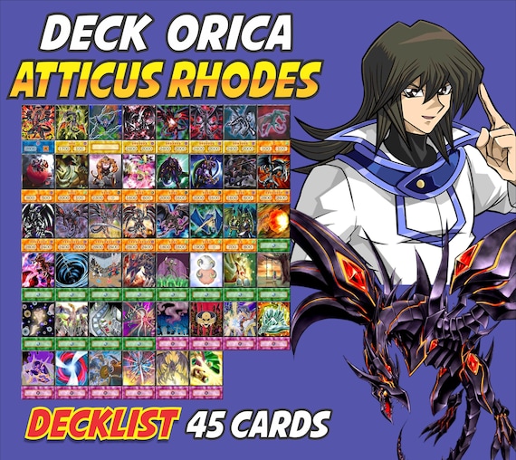 Atticus Rhodes Deck Anime (40 Cards +27 Rare) Playmat & Deckbox Ygo - Etsy  Ireland