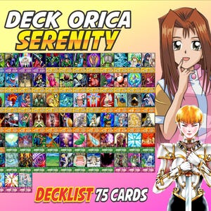 Serenity Wheeler Deck-anime (70 kaarten) inclusief 18 zeldzame kaarten, deckbox en speelmat