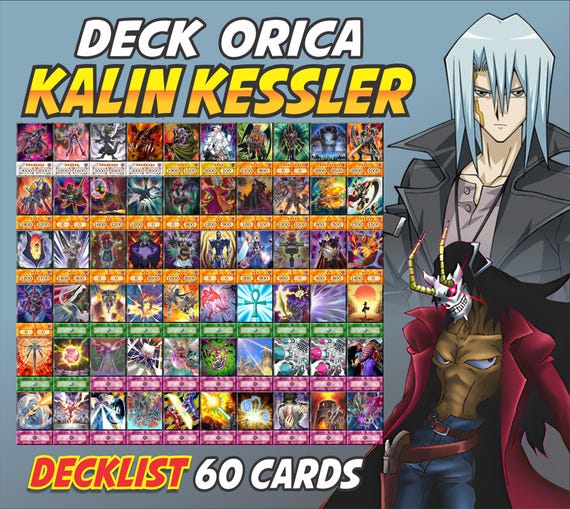 Kalin Kessler Deck Anime (60 Cards +27 Rare) Playmat & Deckbox Ygo - Etsy  Hong Kong