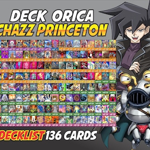 Chazz Princeton Deck Anime (130 Cards +27 Rare) Playmat & Deckbox