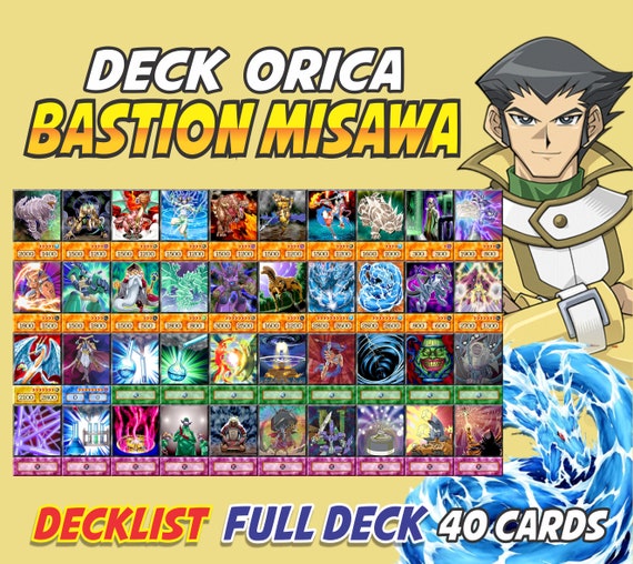 Bastion Misawa 40 Cards Deck Anime Orica Etsy