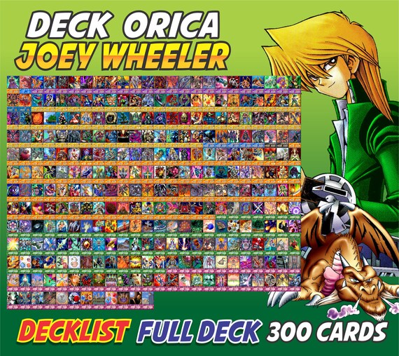 Joey Wheeler 300 Cards Deck Anime Orica Etsy Australia
