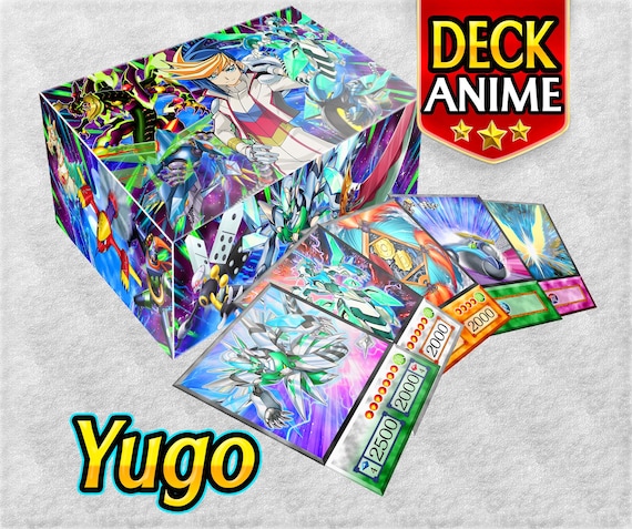 yugioh yugo deck Yugo Deck Anime (60 Cards +36 Rare) Playmat & Deckbox Ygo