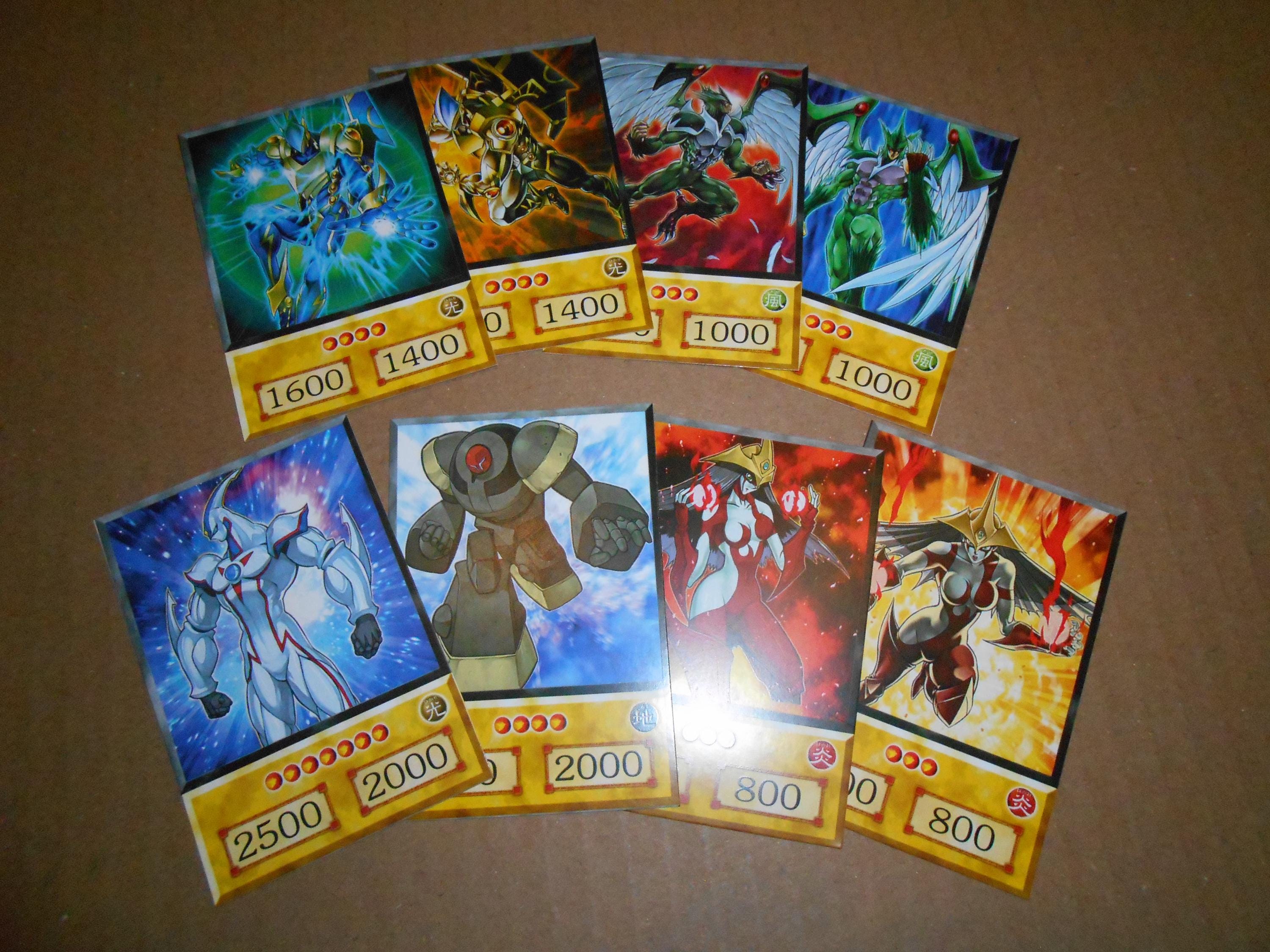 Jaden Yuki Deck Anime (350 Cards +27 Rare) Playmat & Deckbox Ygo