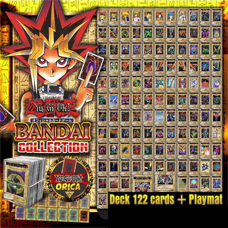 yugioh bandai cards for sale