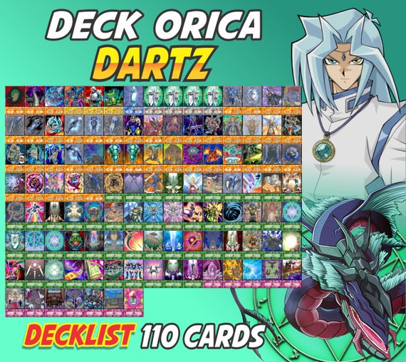 Dartz Deck Anime (110 Cards +27 Rare) Playmat & Deckbox Ygo - Etsy Canada