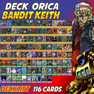 Bandit Keith Deck Anime (110 Cards +27 Rare) Playmat & Deckbox