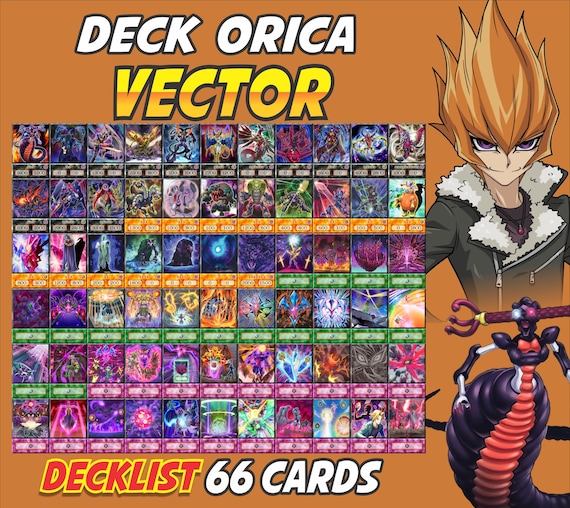 Vector Deck Anime (70 Cards +36 Rare) Playmat & Deckbox Ygo - Etsy