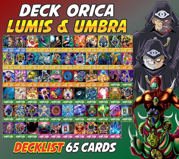 Lumis Umbra Deck Anime (60 Cards +27 Rare) Playmat & Deckbox Ygo - Etsy