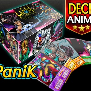 Panik Deck Anime (80 Cards +9 Rare) Playmat & Deckbox