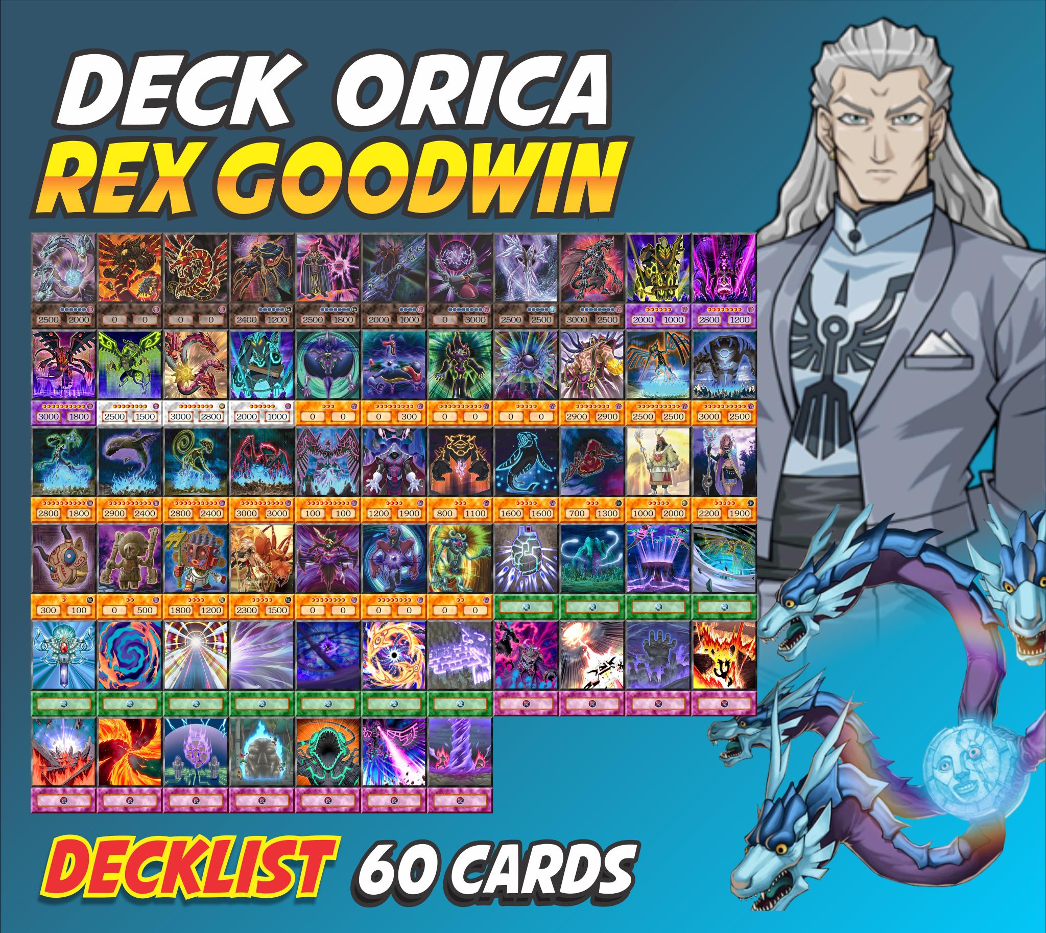 yugioh duel links rex goodwin deck Amazon.com: Complete Custom Deck for Yu-Gi-Oh! 5D's main image 1