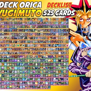 Yugi Deck Anime (520 Cards +27 Rare) Playmat & Deckbox