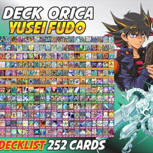 Yusei Deck Anime (250 Cards) Include 18 Rare Card, Deckbox, Playmat