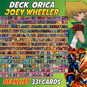 Joey Wheeler Deck Anime (330 Cards +27 Rare) Playmat & Deckbox