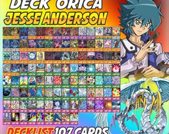 yugioh gx jesse deck Complete Custom for Yu-Gi-Oh! GX) Jesse Anderson Deck 2024