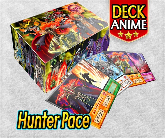 Hunter Pace Deck Anime (40 Cards +27 Rare) Playmat & Deckbox Ygo - Etsy New  Zealand