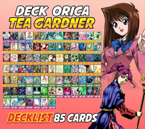 Tea Gardner Deck Anime (80 Cards +27 Rare) Playmat & Deckbox Ygo - Etsy