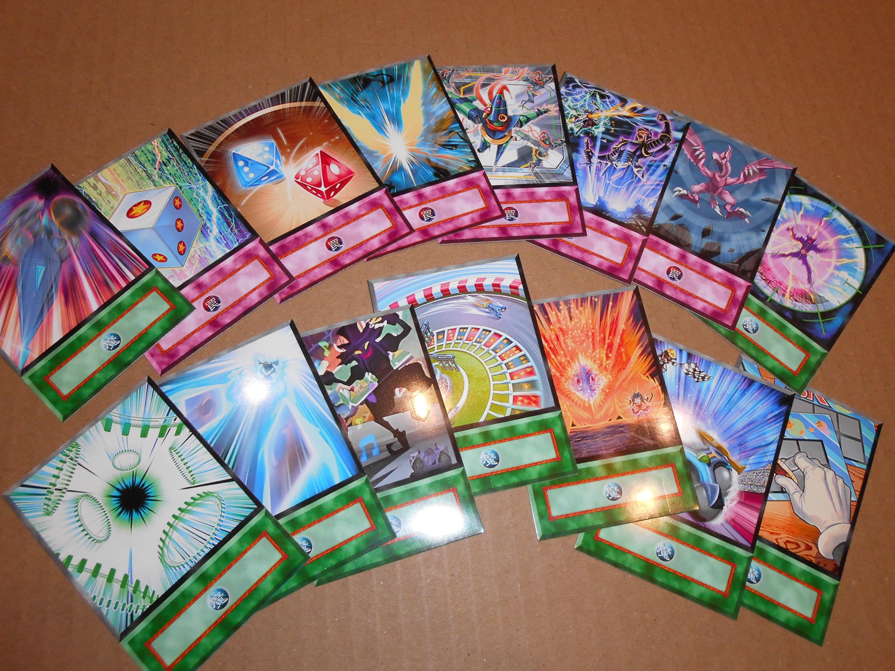 ゲームキャラクター Yu-Giho card and decks Yugo Deck Anime (60 Cards +36 Rare) Playmat & Deckbox Ygo - Etsy