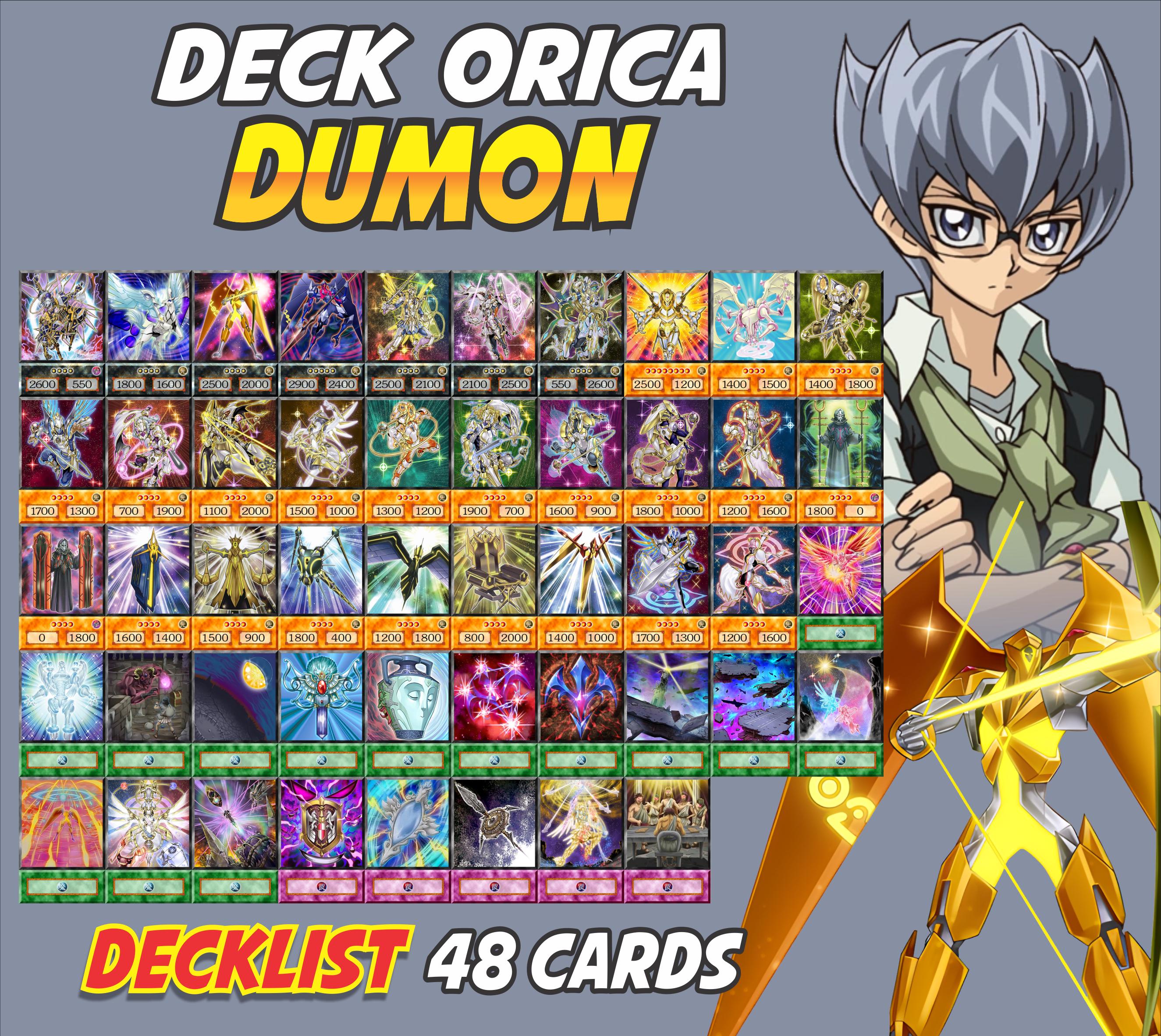 Dumon Deck Anime (40 Cards +27 Rare) Playmat & Deckbox Ygo - Etsy