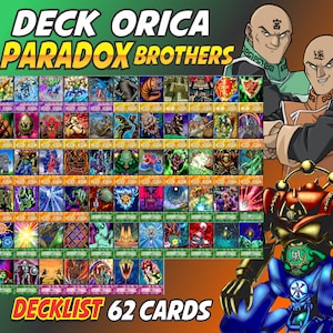 Paradox Brothers Deck Anime (60 Cards +27 Rare) Playmat & Deckbox