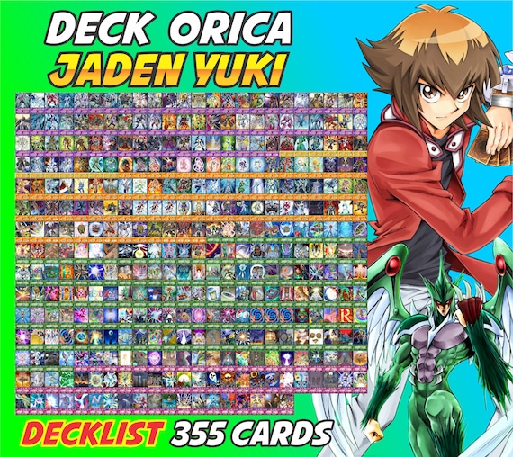 Jaden Yuki Deck Anime (350 Cards +27 Rare) Playmat & Deckbox Ygo