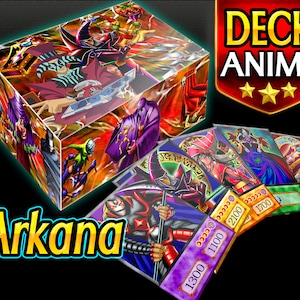 Arkana Deck Anime (50 Cards +9 Rare) Playmat & Deckbox
