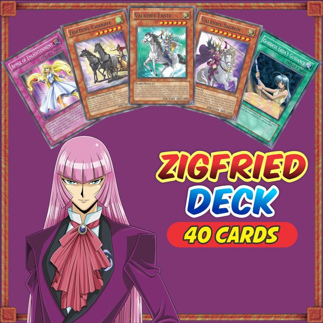 Zigfried Von Schroeder Deck 40 Cards Anime Or TCG Only Cards Etsy Zigfried Von Schroeder Deck 40 Cards Anime Or TCG Only Cards Etsy