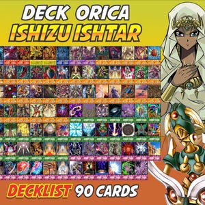 Ishizu Ishtar Deck Anime (90 Cards +27 Rare) Playmat & Deckbox