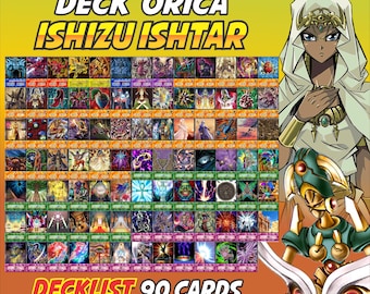 Ishizu Ishtar Deck Anime (90 Cards +27 Rare) Playmat & Deckbox Ygo - Etsy