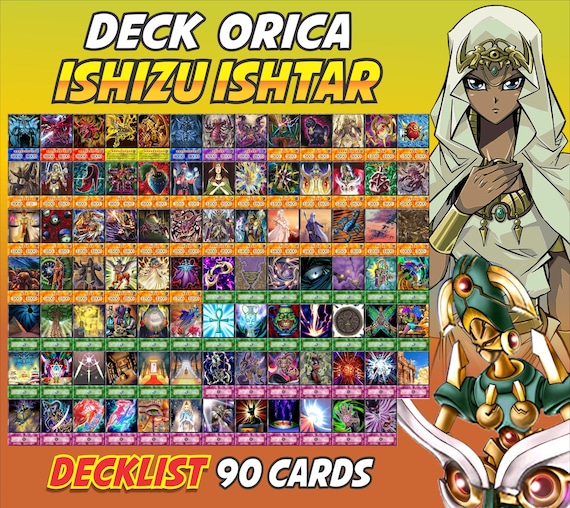 Ishizu Ishtar Deck Anime (90 Cards +27 Rare) Playmat & Deckbox Ygo - Etsy