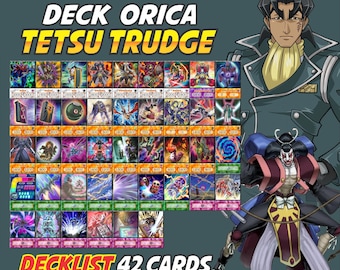Tetsu Deck (40 Cards +36 Rare) +deckbox & Playmat Anime Orica - Etsy