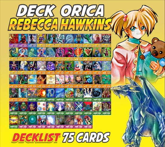 rebecca deck yugioh NorthBlue Hawkins Orica Anime Style 40 baraja de Cartas #087 Yu-Gi-Oh! | Rebecca Hawkins Deck