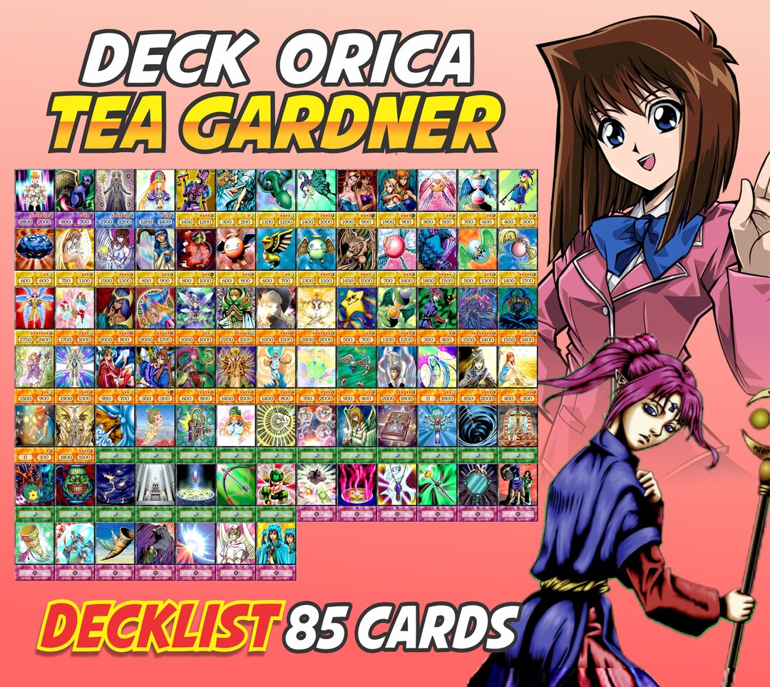 Tea Gardner 85 Cards Deck Anime Orica Deckbox Gift Etsy