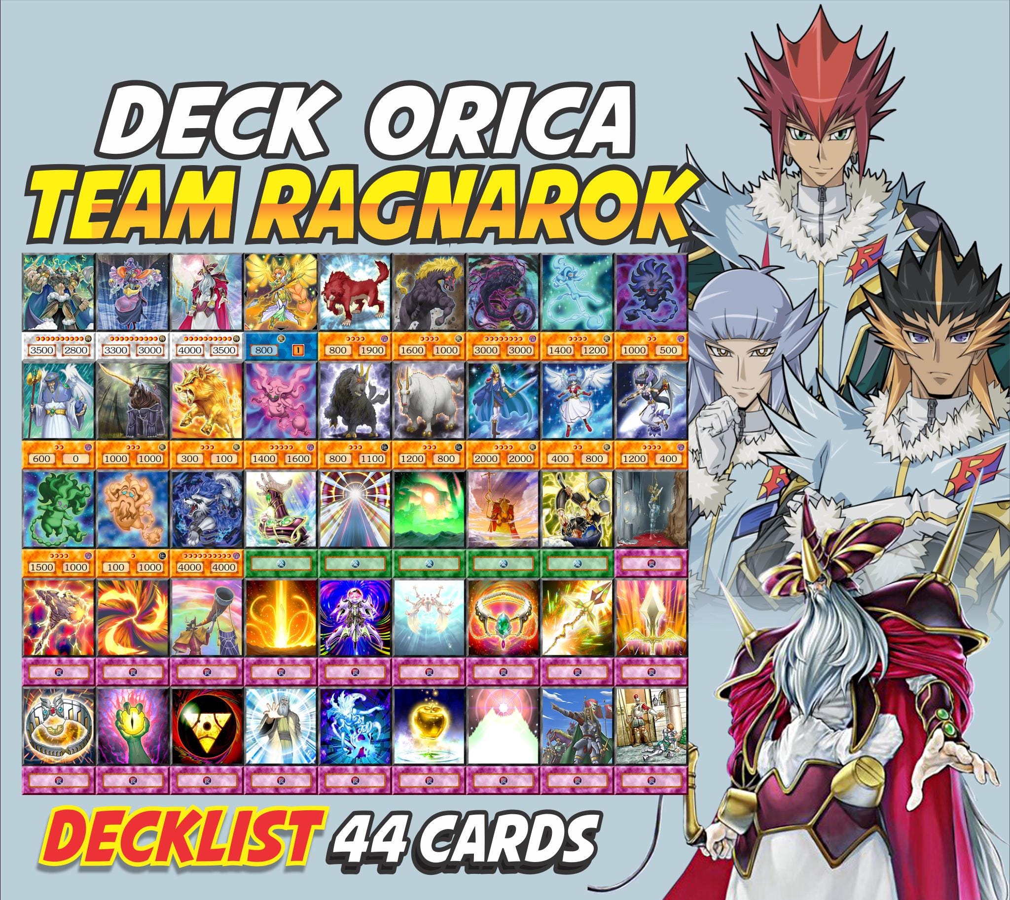 yugioh 5ds team ragnarok deck Greek Mythology Playing Cards  Vermilion Collection