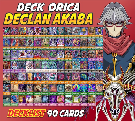 yugioh arc v declan deck Akaba D/D Her deck hasn't printed yet,