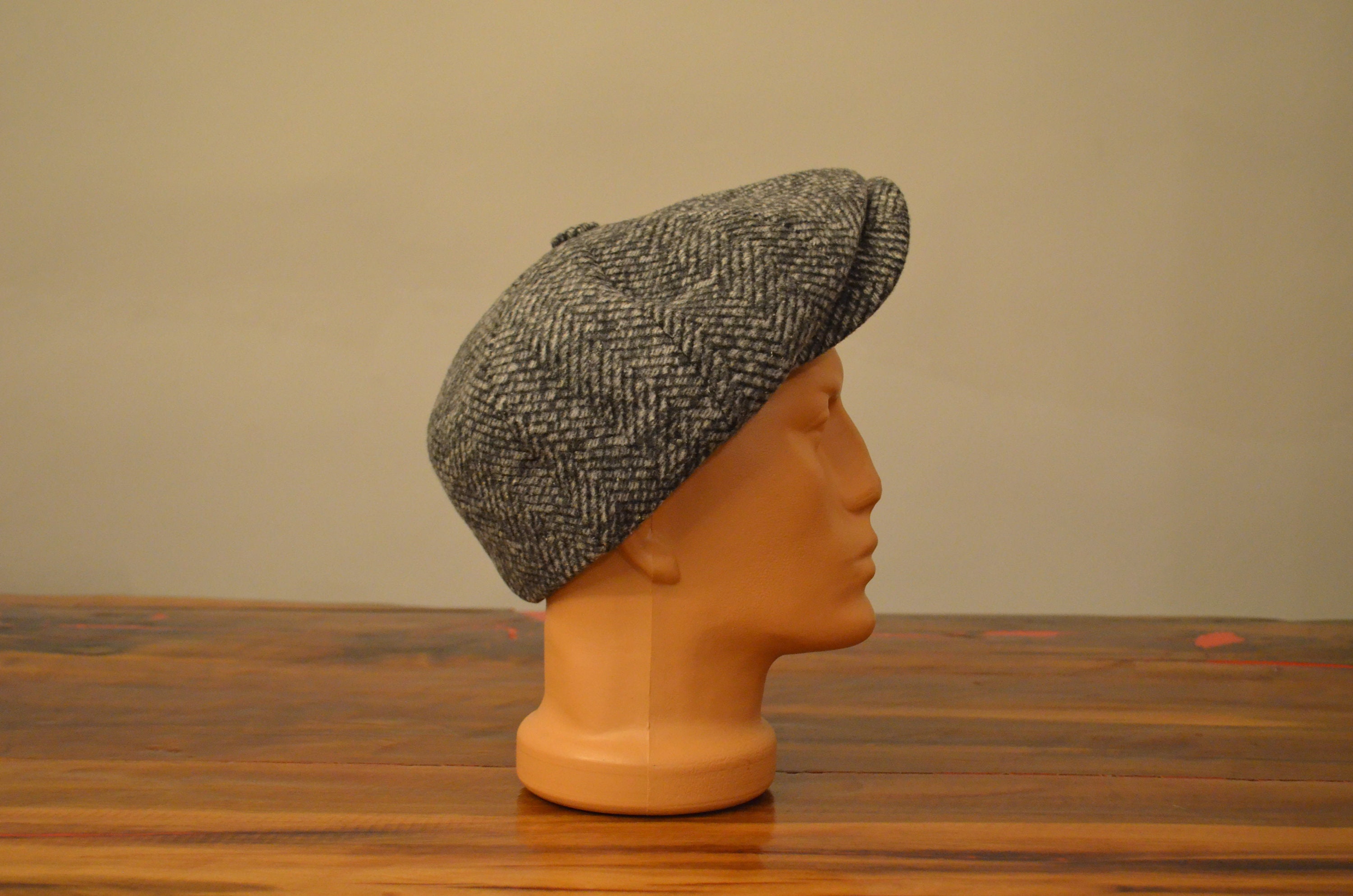 With Gift Scarf,peaky Blinders Hat, Hand Made Suitable for All, Unisex ...