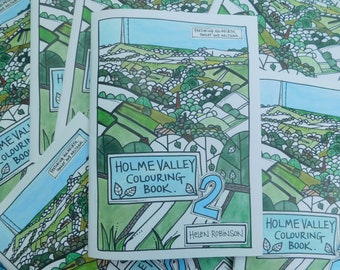 Holme Valley Colouring Book 2 - featuring Holmfirth, Honley and Meltham