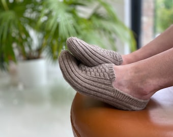 cashmere slippers womens