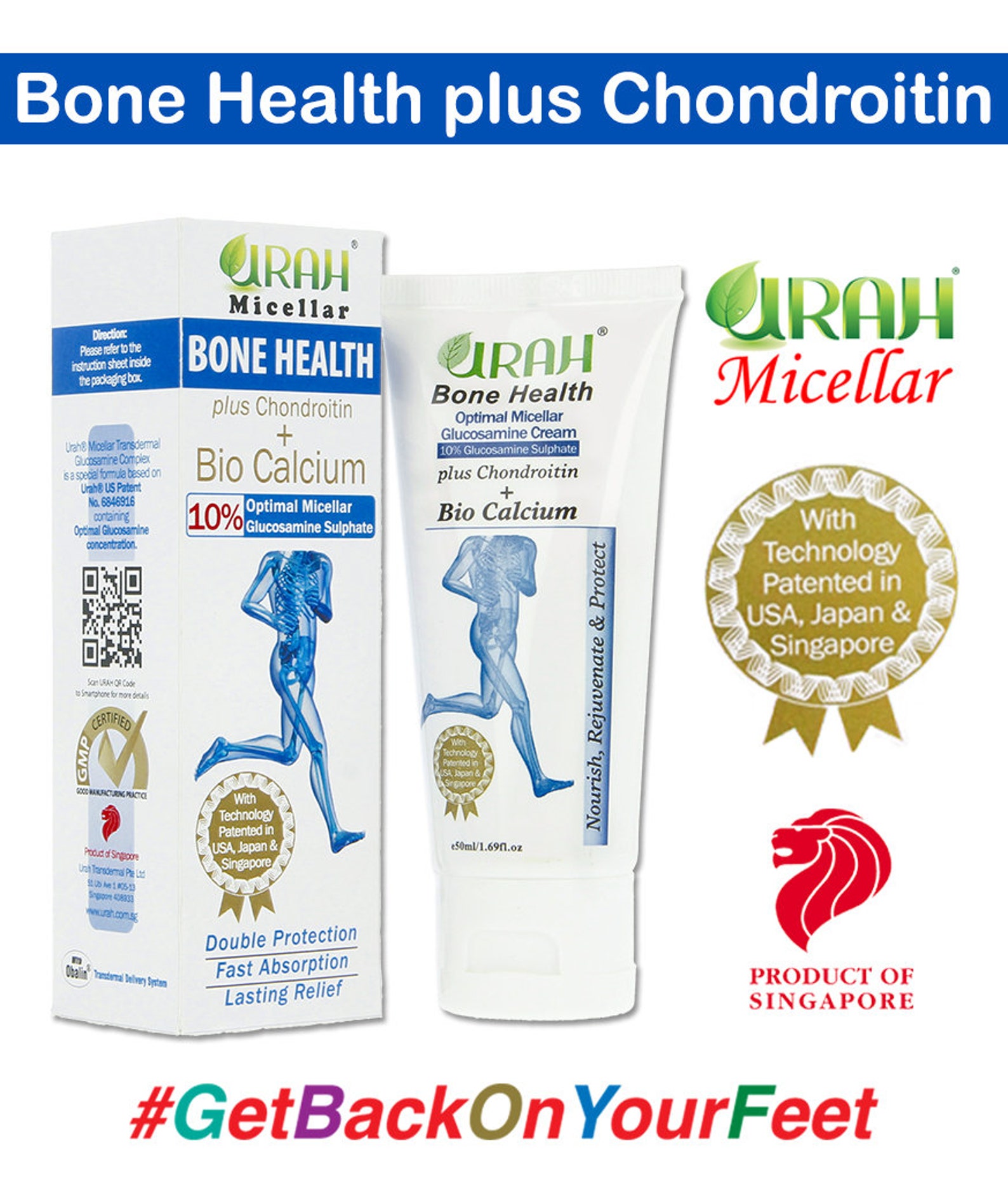 Chondroitin and Glucosamine cream Better absorption for Bone Etsy