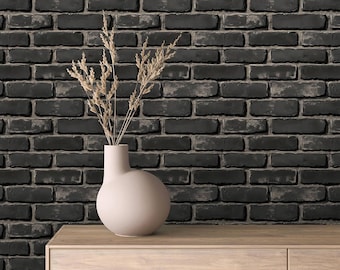 Simple Brick Peel and Stick Wallpaper: Removable HD Styles
