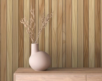 Peel-and-Stick-behang houten paneel: klassieke HD-stijlen